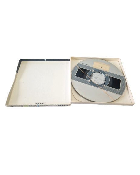 TDK LX 35/180M Reel-to-Reel Tape – ¼″ x 3600ft, Low Noise/High Output - Good