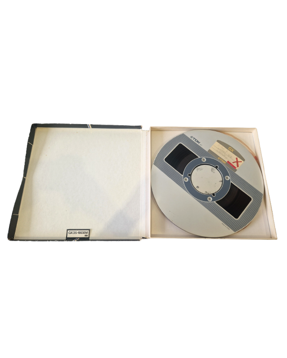 TDK GX 30/180BM Reel-to-Reel Tape – ¼″ x 3600ft, Back-Coated High Output - Good