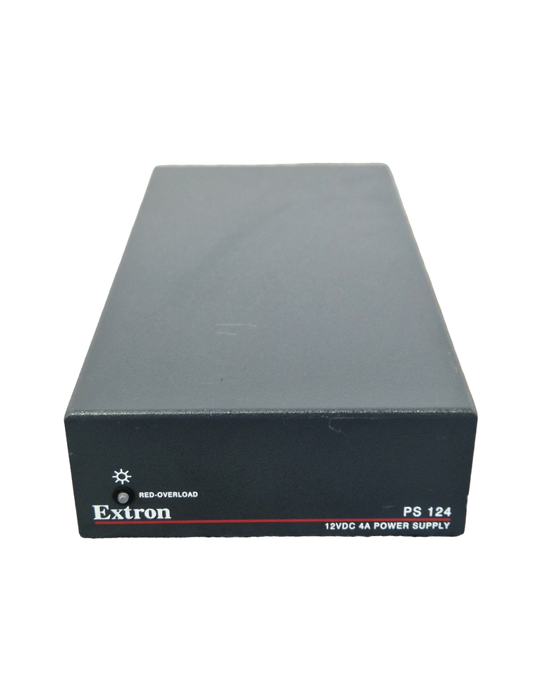 Extron PS 124 Power Supply – 12VDC 4A – Powers On – Good - Image 1