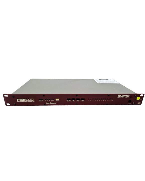 Sabine FBX1020 Feedback Exterminator – 20-Bit DSP – 10 Constant Q Filters – Good