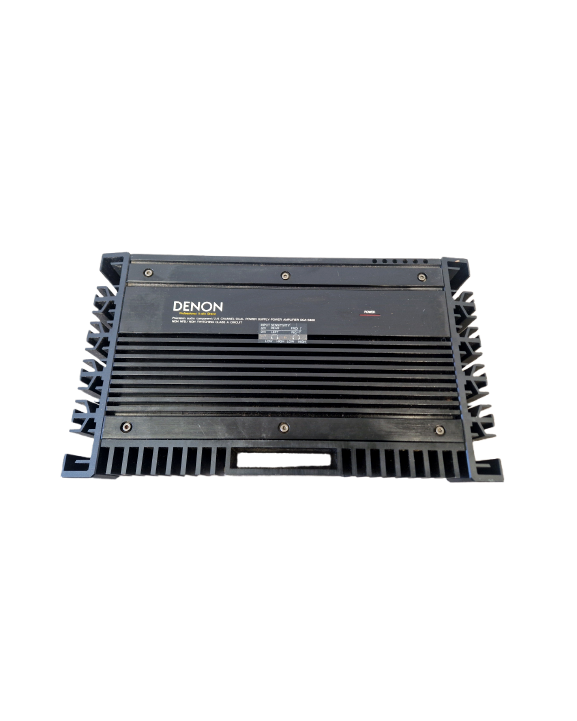 Denon DCA-3400 - High-Quality Car Audio Amplifier, 2-Channel - Very Good w/ Original Box & Manuals