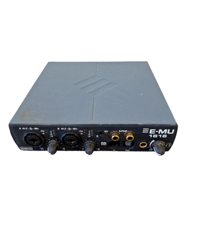 E-MU 1616 - 24-bit/192kHz Audio Interface - Excellent w/ Original Box & Power Supply & Manuals