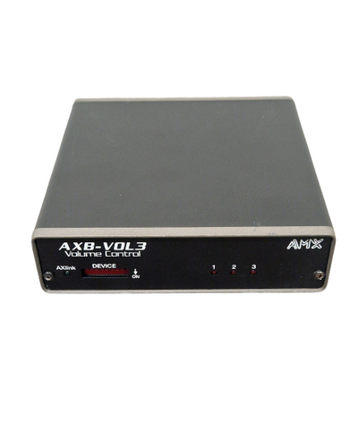 AMX AXB-VOL3 - 3-Channel Volume Control, Euroblock Connectors - Very Good