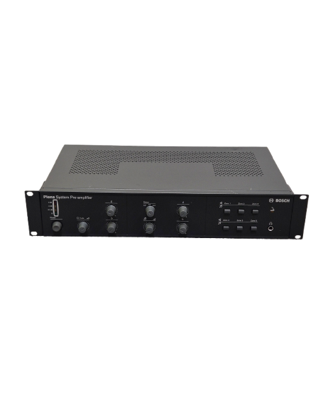 Bosch Plena System Pre-Amplifier - Professional Audio Control, Versatile Inputs - Very Good