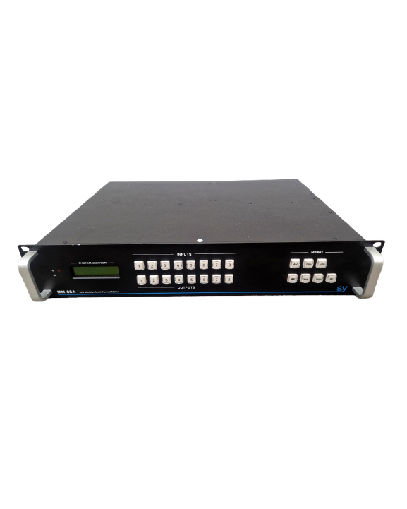SY MM-88A Modular Matrix Switcher - Professional Audio Routing, 8x8 Matrix - Fair - Image 1
