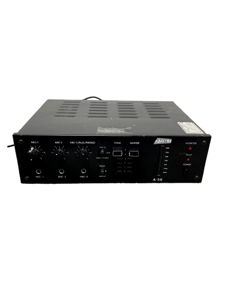 Adastra A-56 Amplifier - 560W Output, 2U Rackmount - Good w/ Power Supply - Image 1