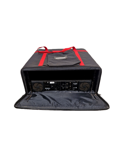 Crest Audio CA6 Power Amplifier - High-Performance Sound - Excellent w/ Rackmounted Soft Case