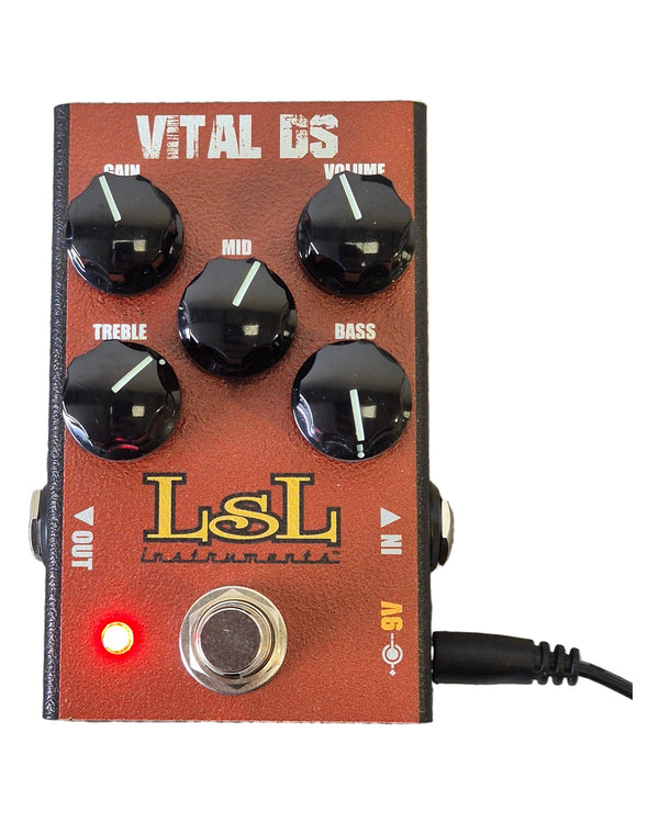 LSL Instruments VITAL DS Distortion Pedal - High-Gain Distortion - Excellent