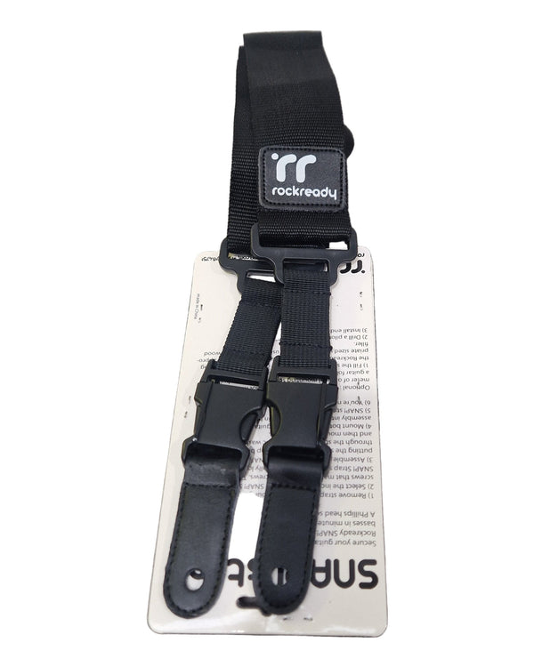 RockReady Snap - Guitar Strap - Black - Like New w/ Original Tags
