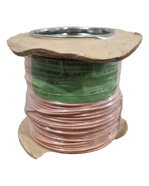 Arrow Electronics 16/0.2mm Equipment Wire Type 2 Pink 100 Metres - High-Quality Wiring - Excellent