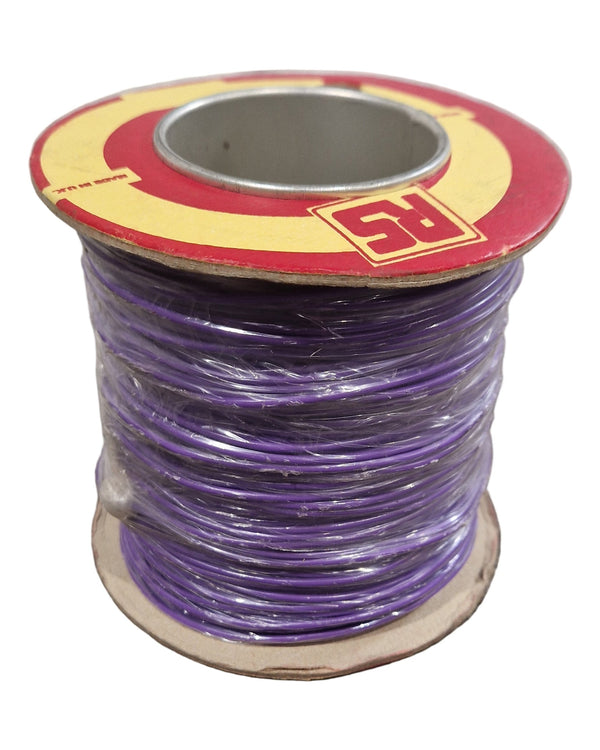 RS 16/0.2mm Equipment Wire Type 2 Violet 100 Metres - High Flexibility - Excellent