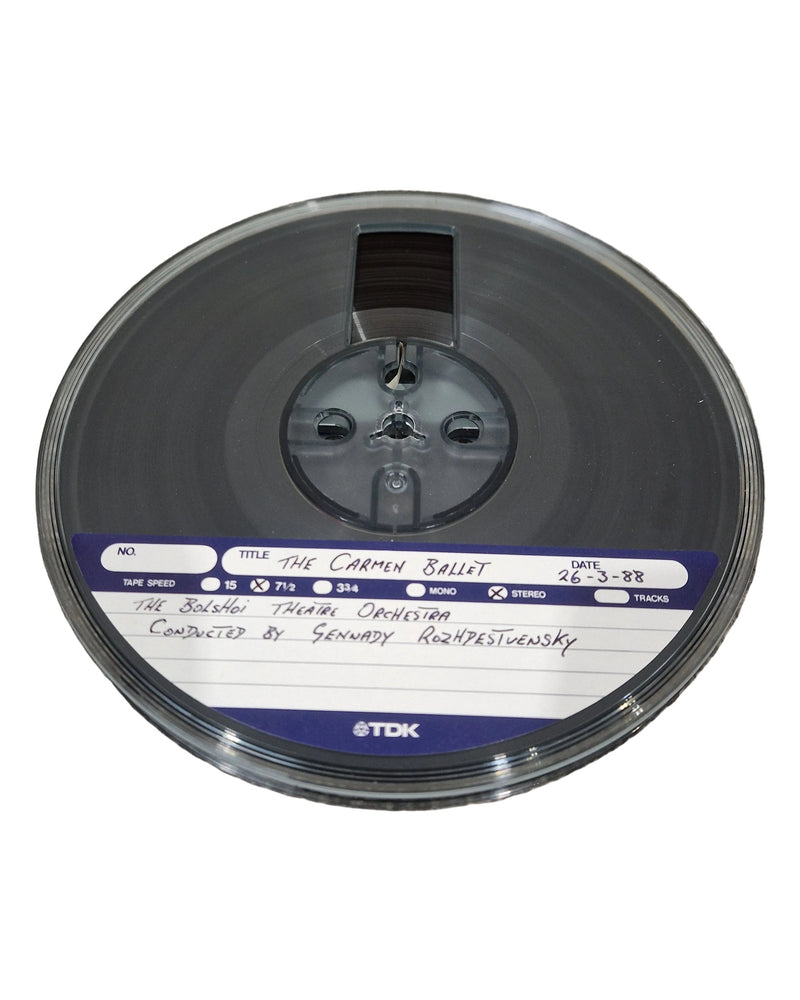 Soda - Britpop Band Collectible Broadcast Cue Master Tape - Very Good w/ Handwritten Program Notes - image 1