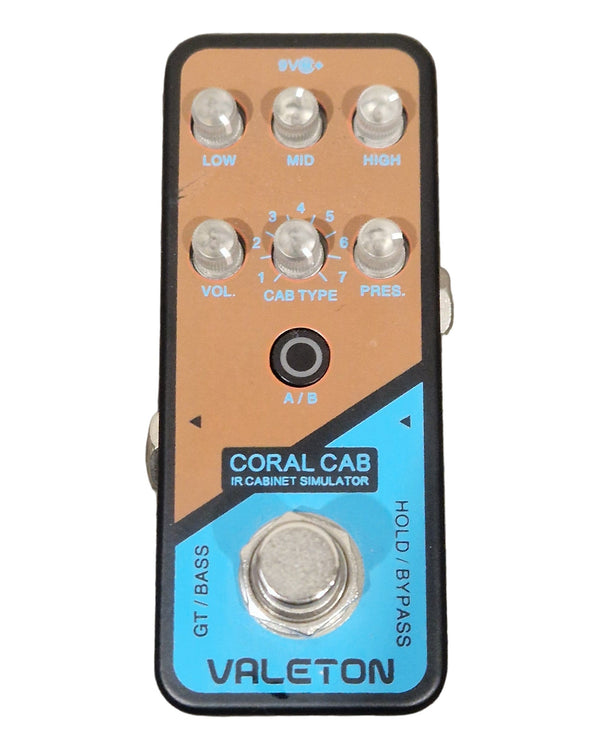 Valeton Coral Cab - Compact Speaker Simulator - Excellent