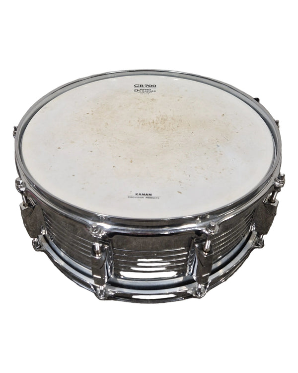 CB700 - Educational Snare Drum - Chrome - Good w/ Hard Case & Drum sticks & Drum stand