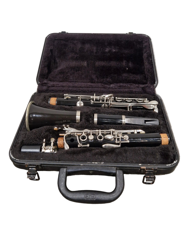 BUNDY 577 RESONITE BB CLARINET Clarinet - Durable Material - Very Good w/ Hard Case