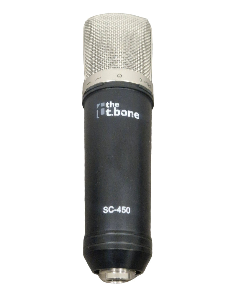 T.bone SC-450 Black Microphone - Large-Diaphragm Condenser - Very Good w/ Original Box & Hard Case & Mic Cable - image 1