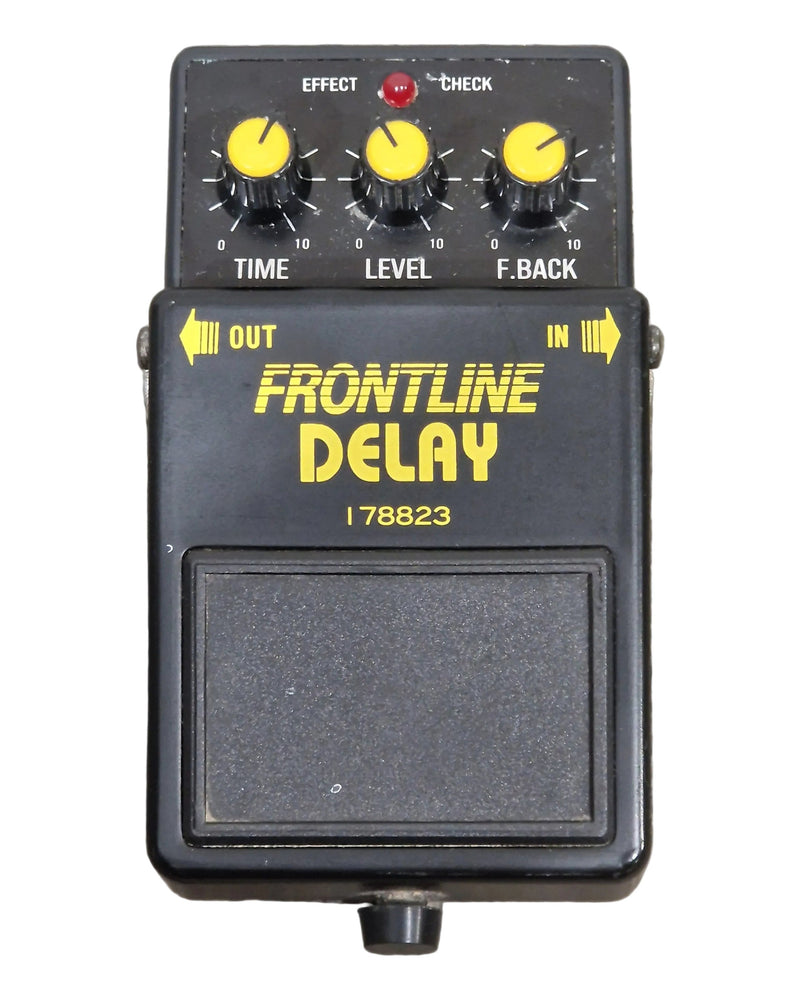 Frontline Delay 178823 - Guitar Effects Pedal - Delay - Black - Excellent - image 1