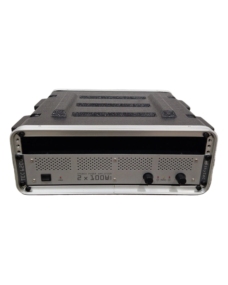 Skytec TEC 6200 - Power Amplifier - 2 x 100W - Black - Spares or Repair - image 1