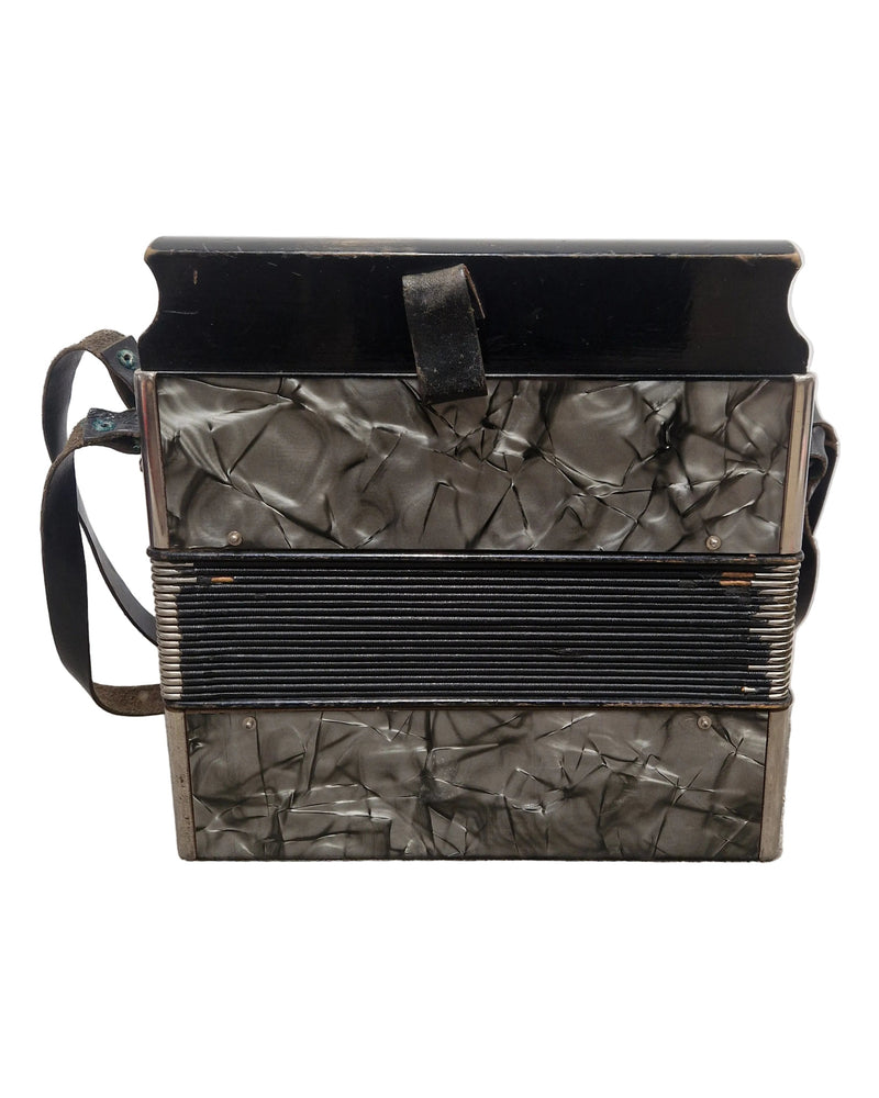 Hohner Club IIB Victoria - Diatonic Button Accordion - Pearl Celluloid - Fair - image 1