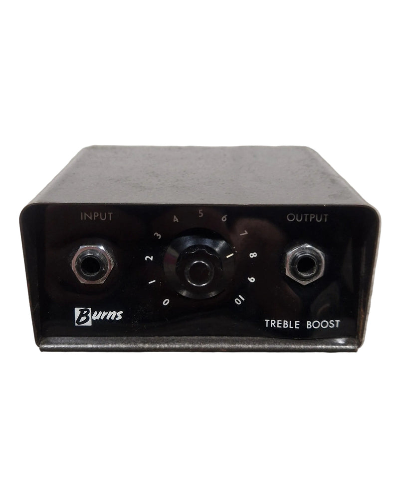 Burns Treble Boost - Guitar Effects Pedal - Black - Treble Boost Pedal - Good - image 1