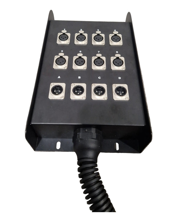Pulse Audio Stage Box - 12 Input/Output Stage Box - Black - Excellent