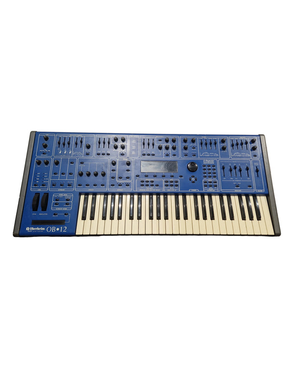 Oberheim OB-12 - Synthesizer - Blue - Good w/ Power Cable