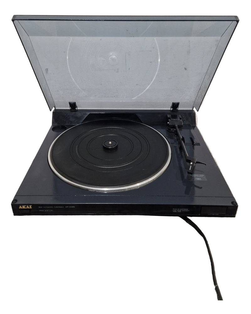 Akai AP-A305 - Semi Automatic Turntable - Black - Good - image 1
