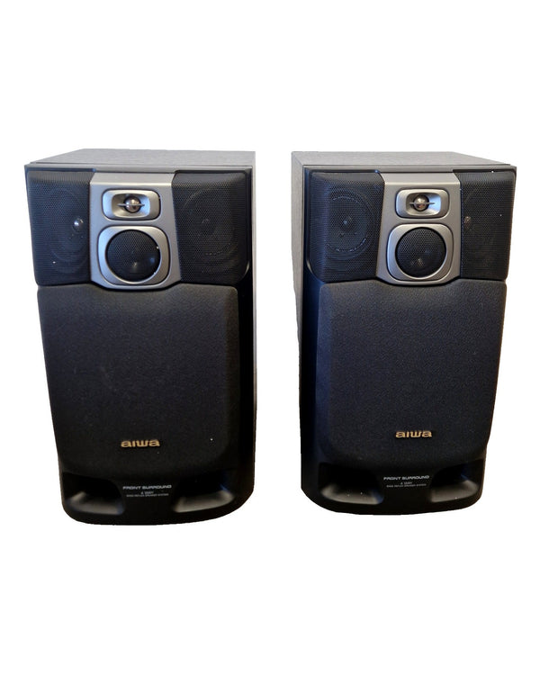 Aiwa SX-FZ2700 -HI-FI Speaker Pair - Black - Speaker - Good