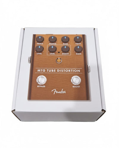 Fender MTG Tube Distortion Pedal - Analog Tube Overdrive - Open Box