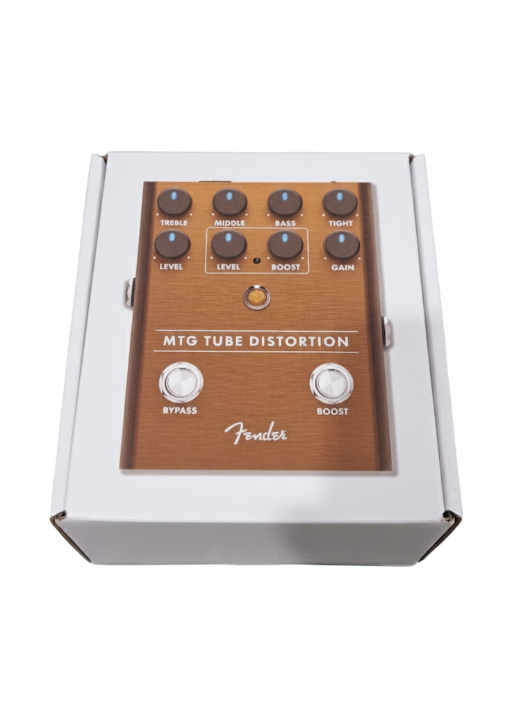 Fender MTG Tube Distortion Pedal - Analog Tube Overdrive - Open Box