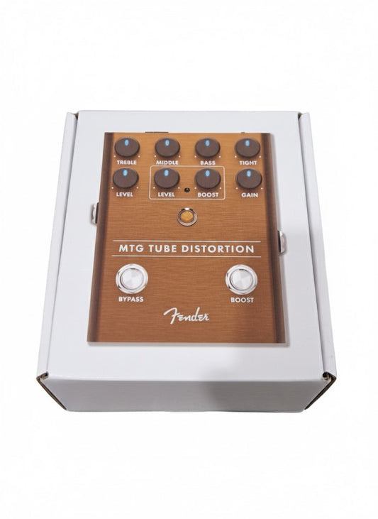 Fender MTG Tube Distortion Pedal - Analog Tube Overdrive - Open Box