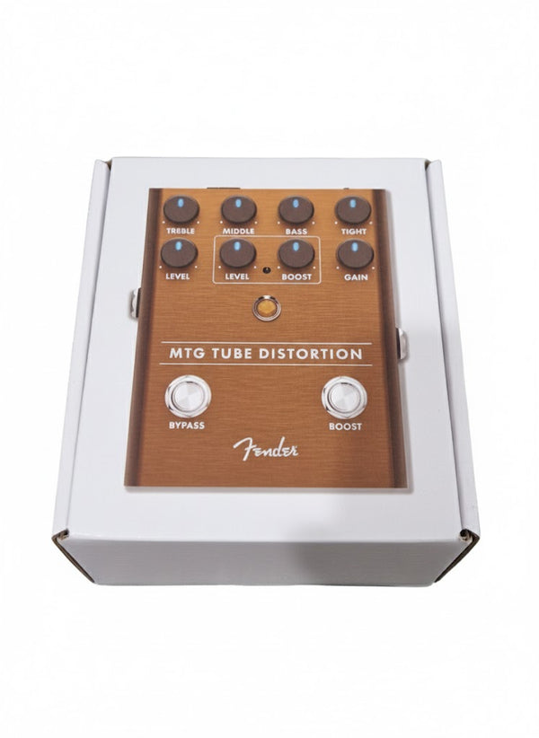 Fender MTG Tube Distortion Pedal - Analog Tube Overdrive - Like New