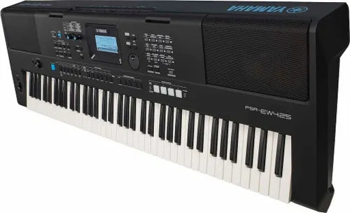 Yamaha PSR-EW425 Black Keyboard - 76-Key Touch-Sensitive - Open Box w/ Original Box & Power Supply - Image 5